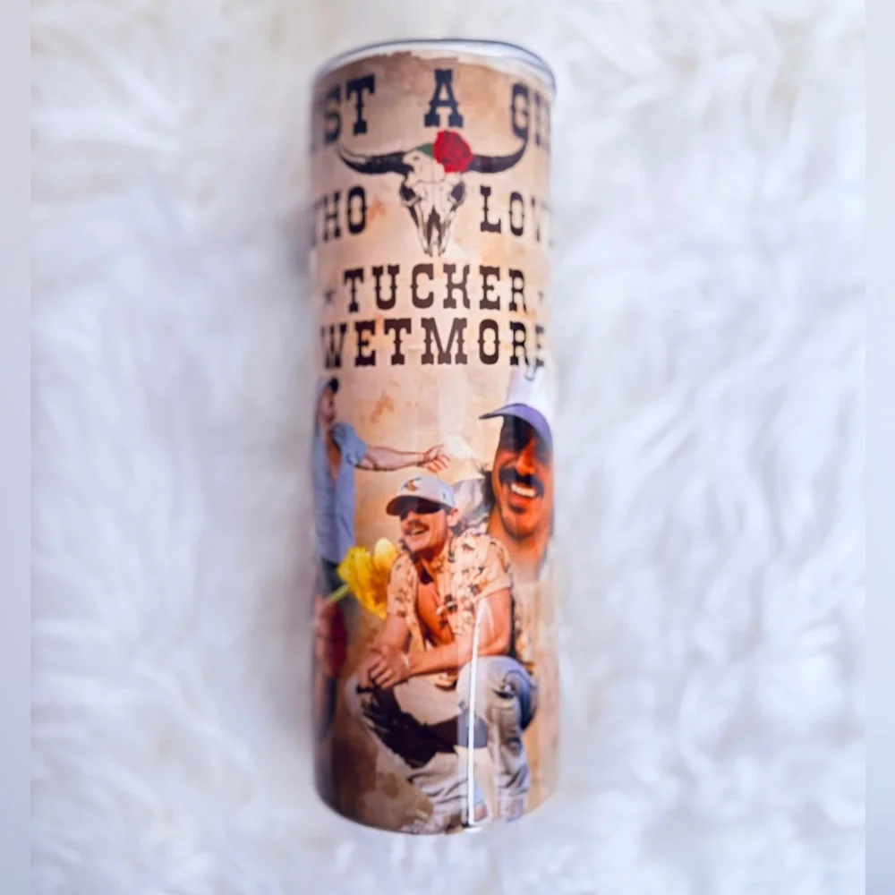 Tucker Wetmore Themed 20‎ oz. Stainless Steel Tumbler